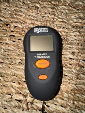 Black Infrared Thermometer for Reptile Heating
